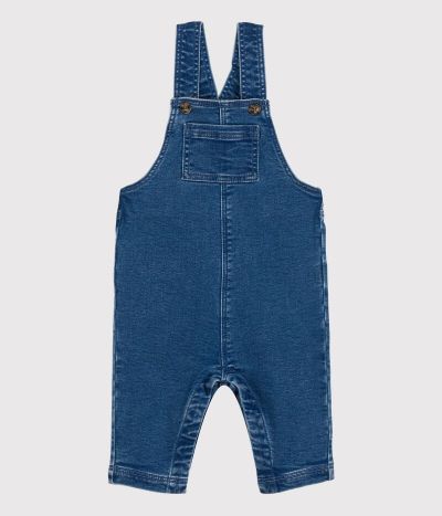 Salopette longue bébé en denim