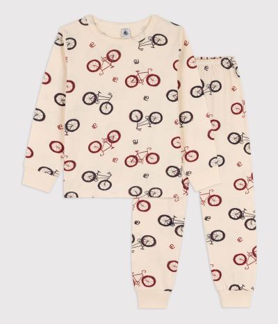 Pyjama vélo petit garçon en coton