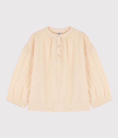 Blouse en gaze de coton enfant fille
