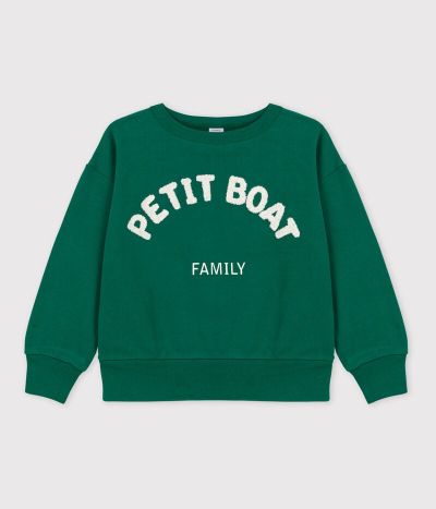 Sweatshirt en molleton enfant fille / garçon