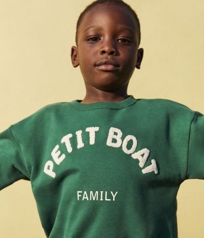 Sweatshirt en molleton enfant fille / garçon