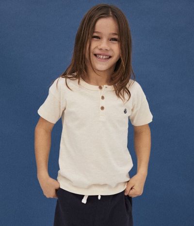 Tee-shirt manches courtes en coton enfant garçon