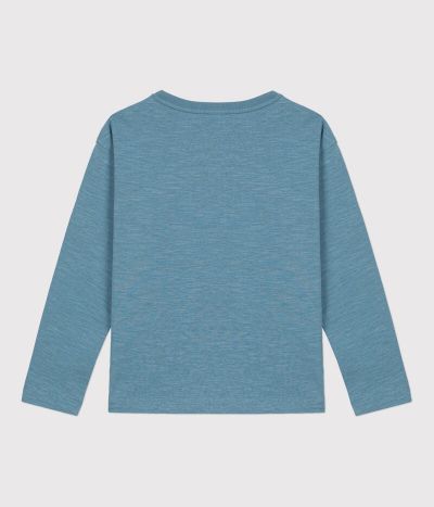 Tee-shirt manches longues en coton enfant garçon