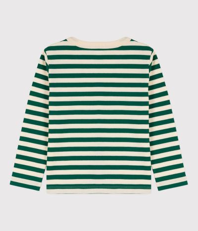Tee-shirt manches longues en coton enfant garçon