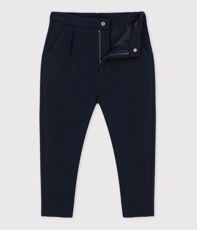 Pantalon chaud en velours molleton enfant garçon