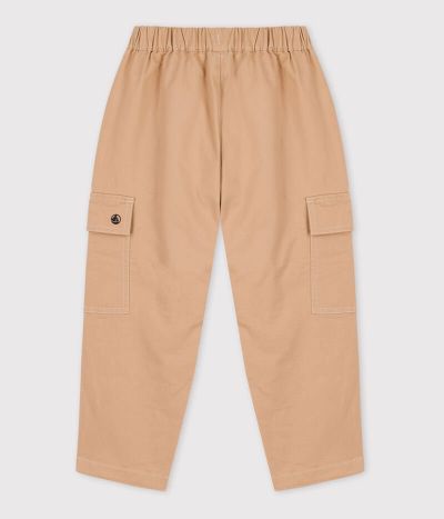 Pantalon cargo en sergé enfant garçon