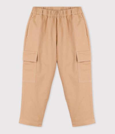 Pantalon cargo en sergé enfant garçon