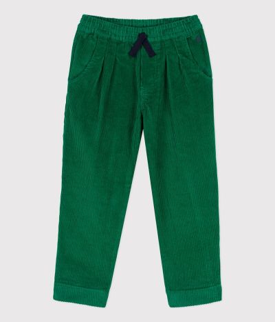 Pantalon en velours côtelé enfant garçon