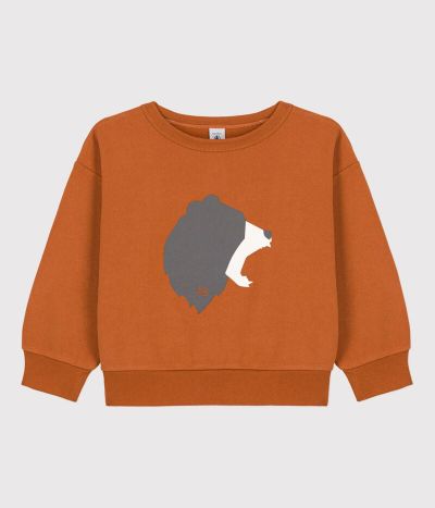 Sweatshirt imprimé en molleton enfant garçon