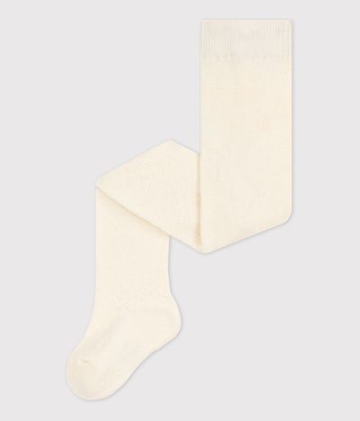 Collant ajouré bébé en jersey