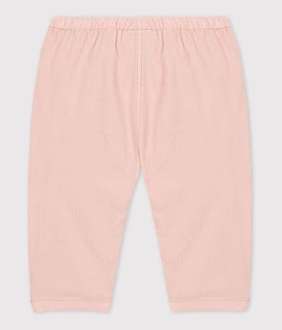 Pantalon bébé en velours fin