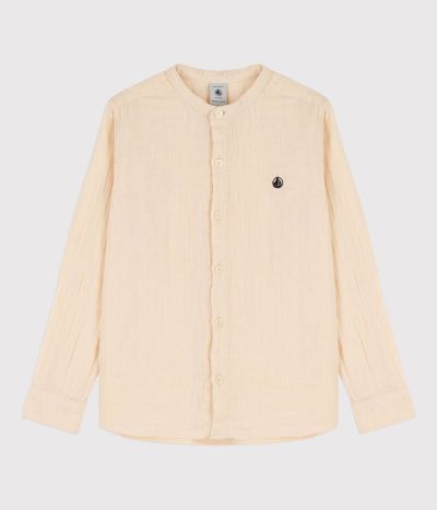 Chemise en gaze de coton enfant garçon