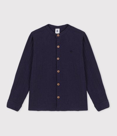 Chemise en gaze de coton enfant garçon