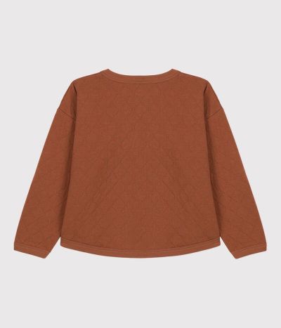 Sweatshirt en tubique matelassé enfant garçon
