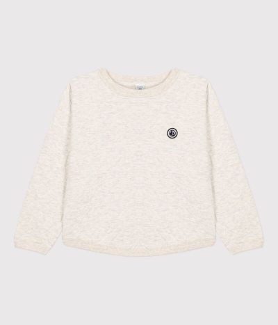 Sweatshirt en tubique matelassé enfant garçon