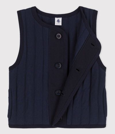 Veste sans manche en tubique enfant fille / garçon