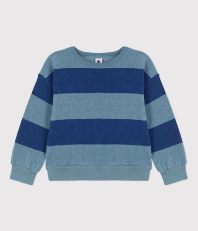 SWEATSHIRT EN BOUCLETTE ÉPONGE ENFANT FILLE / GARÇON