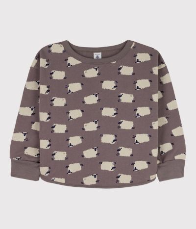 Sweatshirt imprimé en molleton enfant garçon