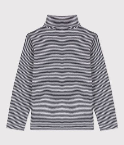 SOUS-PULL RAYÉ EN COTON ENFANT FILLE / GARÇON