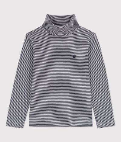 SOUS-PULL RAYÉ EN COTON ENFANT FILLE / GARÇON