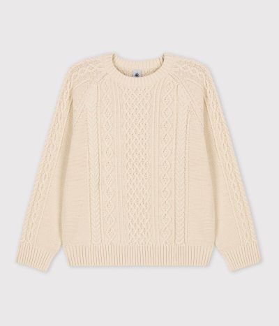 Pull Irlandais en coton Femme