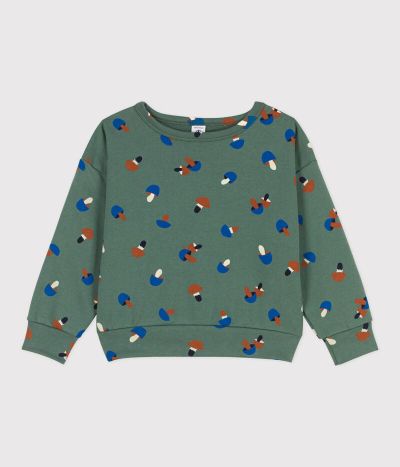 Sweatshirt imprimé en molleton enfant garçon