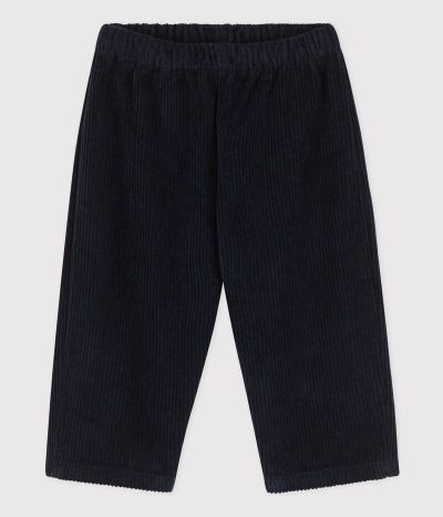 Pantalon bébé en velours grosses côtes