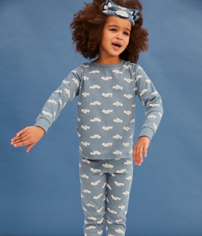 Pyjama oiseau avec masque petite fille en coton