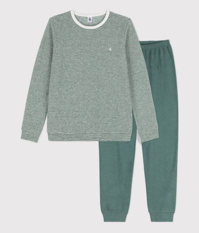Pyjama milleraies petit garçon  en coton