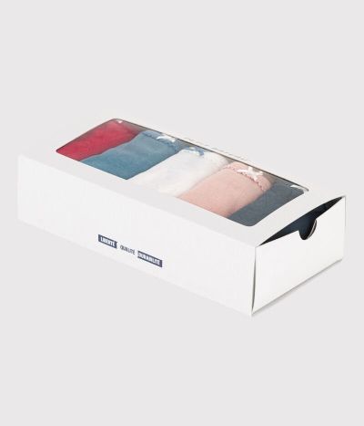 Lot de 5 culottes petite fille en coton
