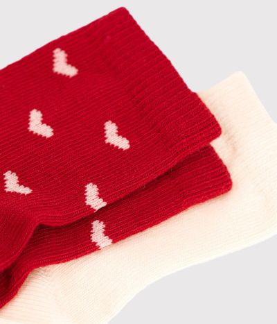 Lot de 2 paires de chaussettes bébé