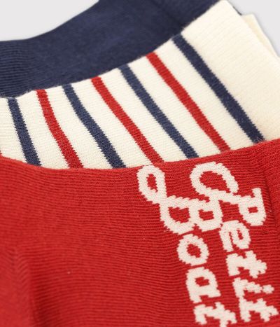 Lot de 3 paires de chaussettes enfant garçon-fille
