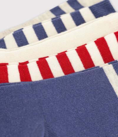 Lot de 5 paires de chaussettes enfant garçon-fille