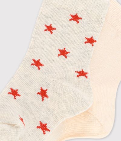 Lot de 2 paires de chaussettes bébé