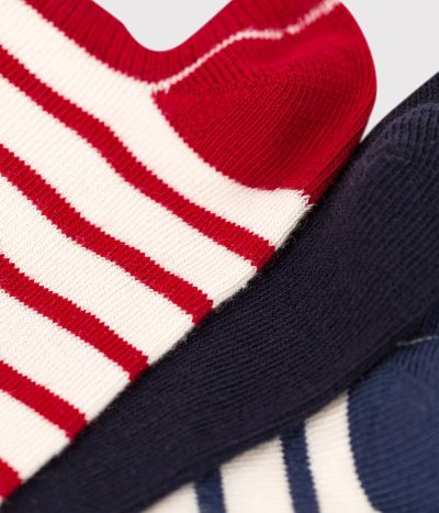 Lot de 3 paires de chaussettes enfant garçon-fille