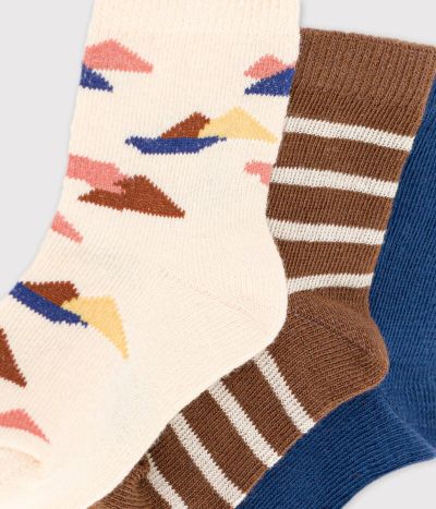 Lot de 3 paires de chaussettes bébé