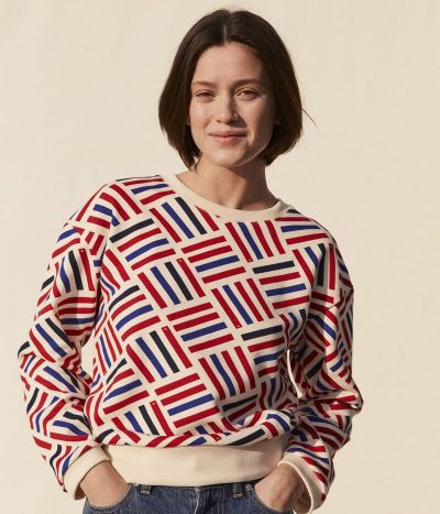 Sweatshirt en coton Femme