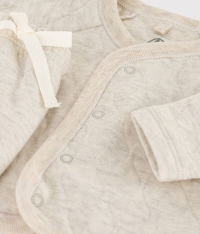 Ensemble 2 pièces bébé matelassée en coton