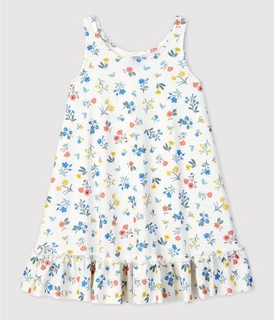 ROBE SANS MANCHE EN COTON ENFANT FILLE