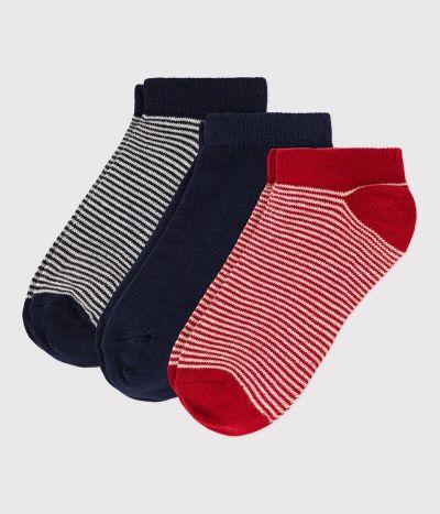 Lot de 3 paires de chaussettes enfant garçon-fille