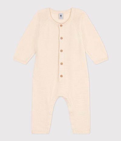Combinaison longue en tricot bébé