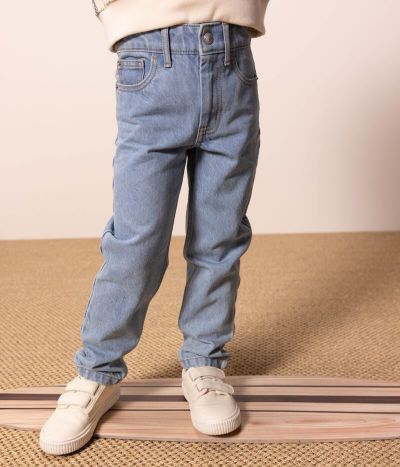 Pantalon droit en denim enfant garçon