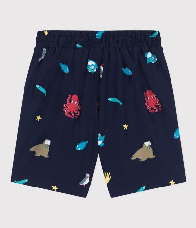 Short de bain recyclé imprimé enfant garçon