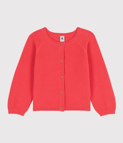 Cardigan en coton enfant fille