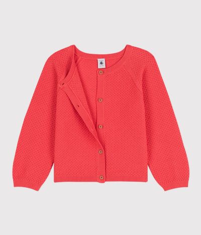 Cardigan en coton enfant fille