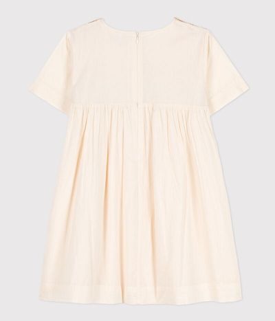 Robe en popeline enfant fille