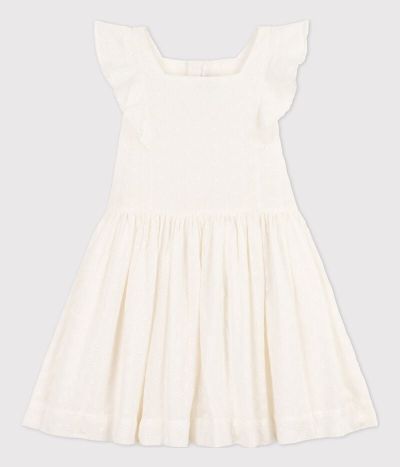 Robe en broderie anglaise enfant fille