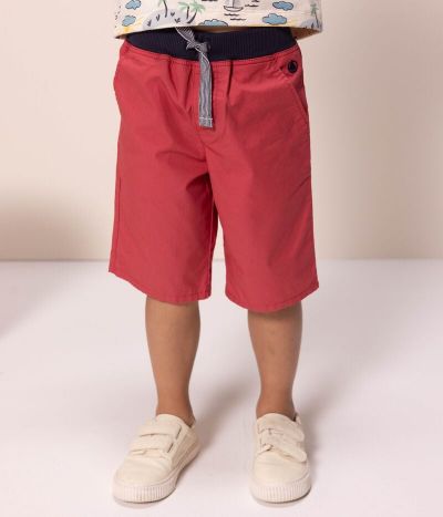 Bermuda en serge de coton enfant garçon
