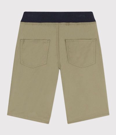 Bermuda en serge de coton enfant garçon