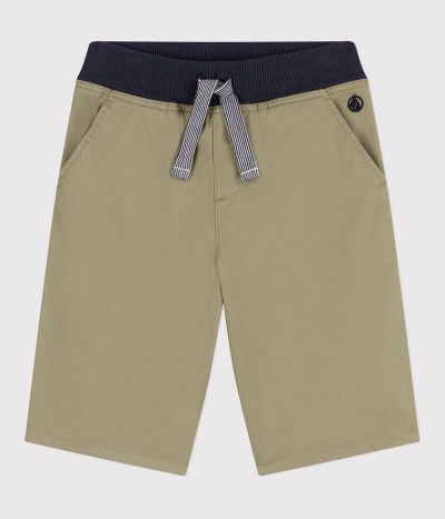 Bermuda en serge de coton enfant garçon